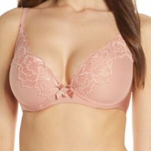 Chantelle Orangerie Lace Plunge Bra